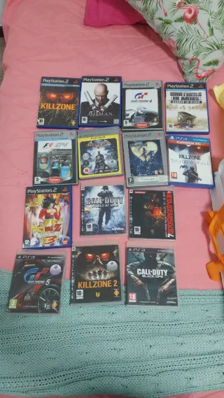 Lote Juegos PS2, PS3, PS4 y PS5