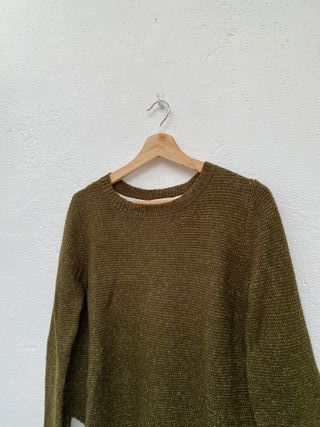 Jersey Sfera Apertura Trasera Verde Caqui