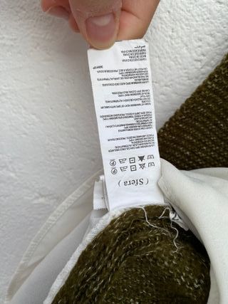 Jersey Sfera Apertura Trasera Verde Caqui