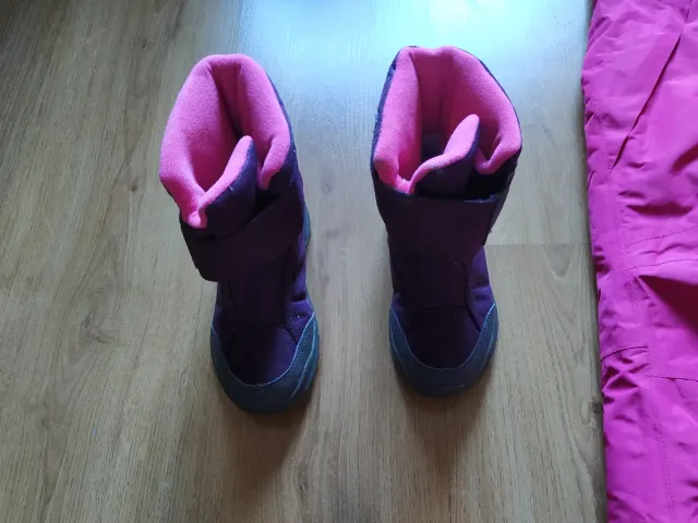 Lote Ropa Nieve Mono y Botas Niña 3-5 años