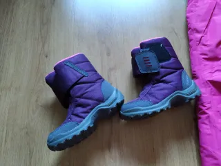 Lote Ropa Nieve Mono y Botas Niña 3-5 años