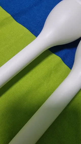 Mazas Gimnasia Rítmica Blancas Amaya