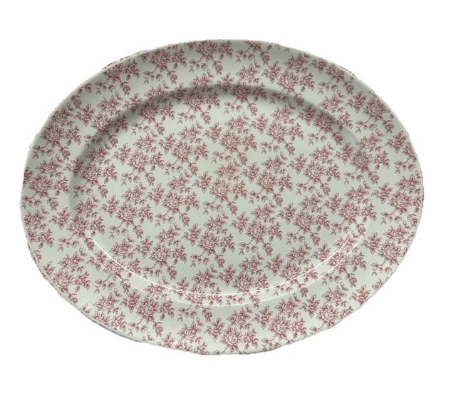 Piatto ovale Rosalie Broadhurst Ironstone anni 50