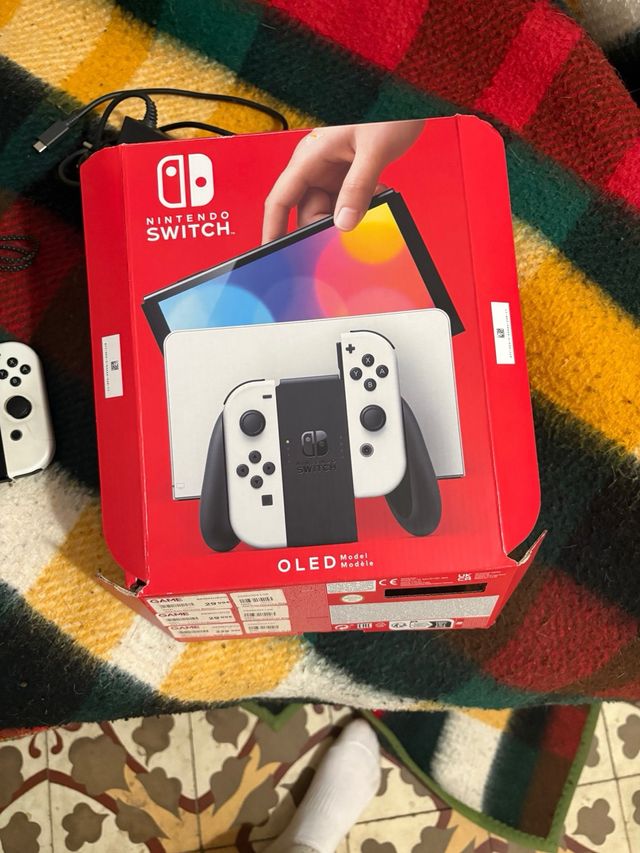 Nintendo Switch OLED Blanca