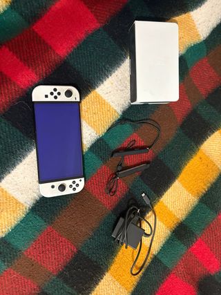 Nintendo Switch OLED Blanca