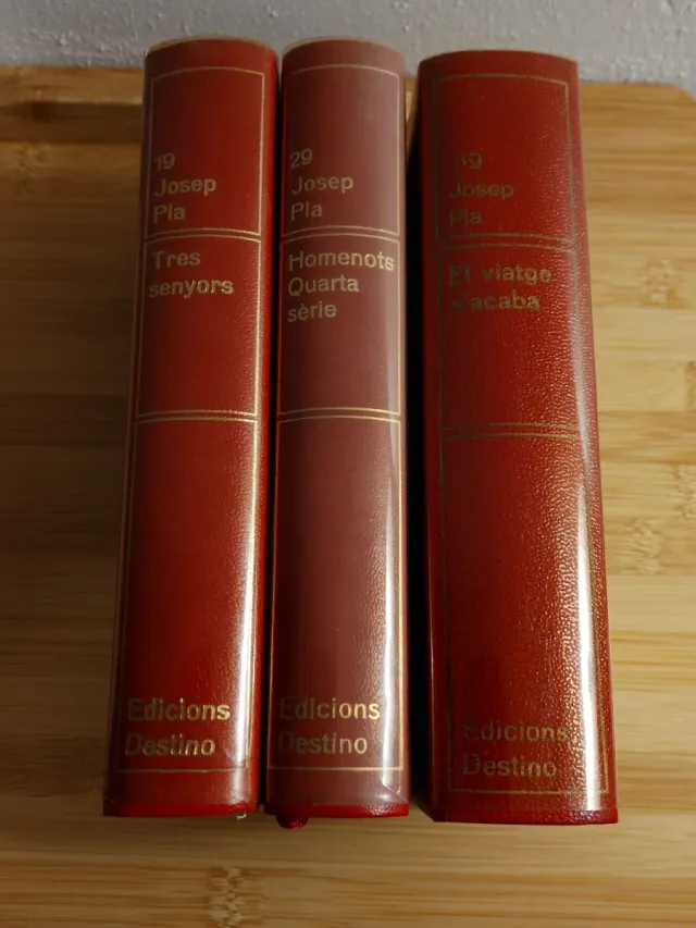 Josep Pla Obra Completa nums 19-29-39