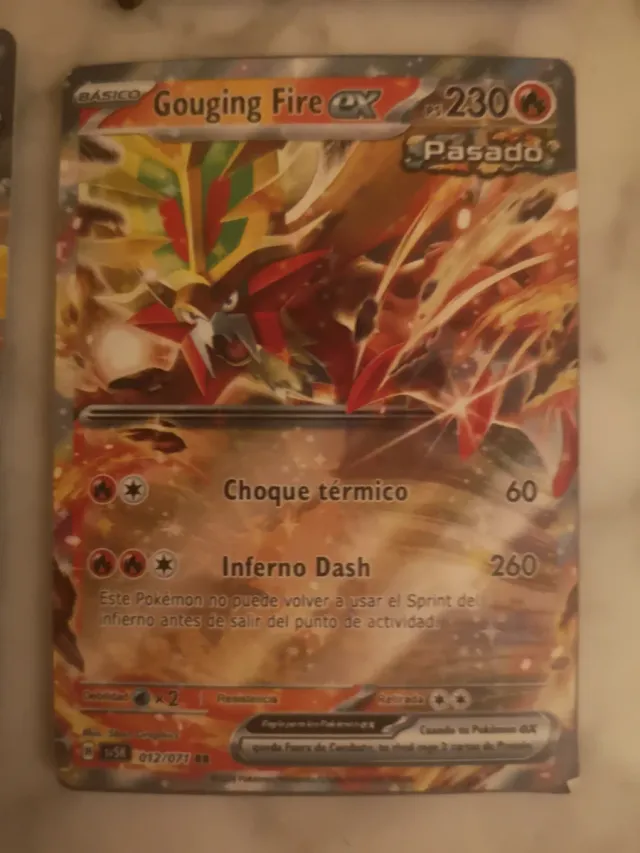 Carta Pokémon Incineroar EX 320 HP