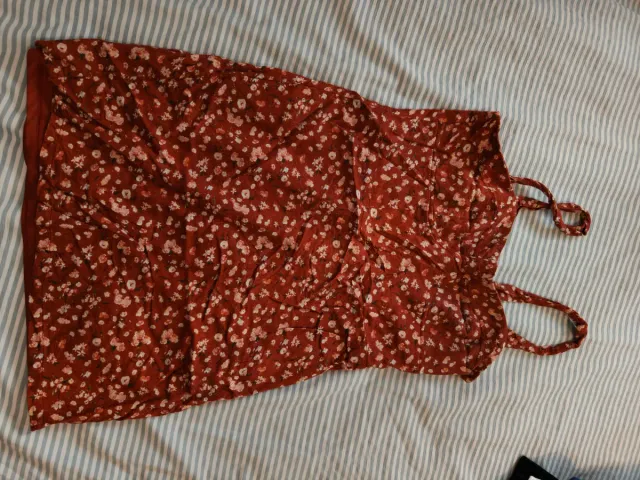 Vestido corto floral