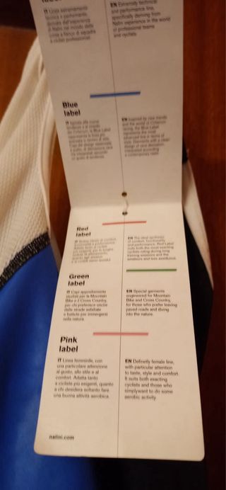 Culote ciclismo Nalini talla XS