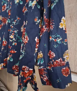 (M) Blusa floral manga larga de Sfera