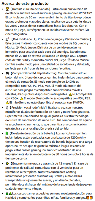 ¡-50%! | Weseary WG1 - Cascos Inalámbricos Verdes