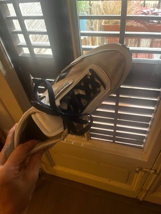 Zapatillas Reebok Blancas y Azules talla 37.5