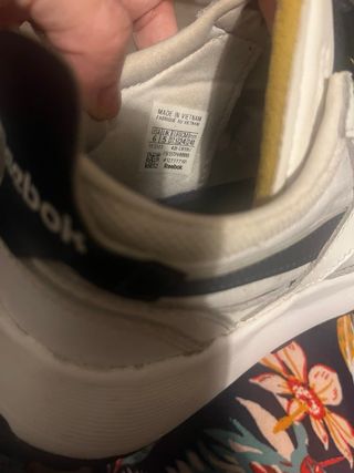 Zapatillas Reebok Blancas y Azules talla 37.5