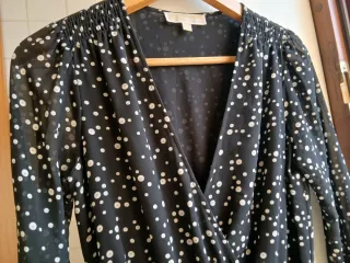 Abito fantasia pois Michael Kors nero