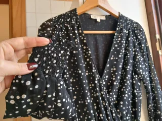 Abito fantasia pois Michael Kors nero