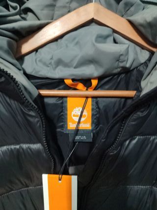 Nueva Chaqueta Timberland Negra Talla L