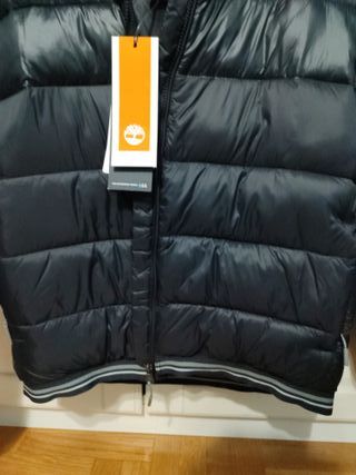 Nueva Chaqueta Timberland Negra Talla L