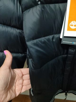 Nueva Chaqueta Timberland Negra Talla L
