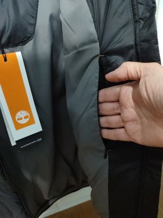 Nueva Chaqueta Timberland Negra Talla L