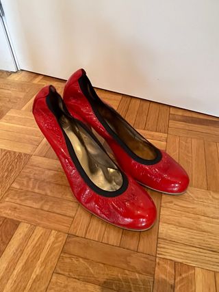 Zapatos Úrsula Mascaró Rojos Talla 40