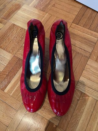 Zapatos Úrsula Mascaró Rojos Talla 40