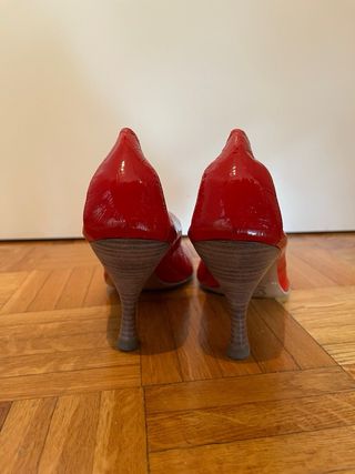 Zapatos Úrsula Mascaró Rojos Talla 40