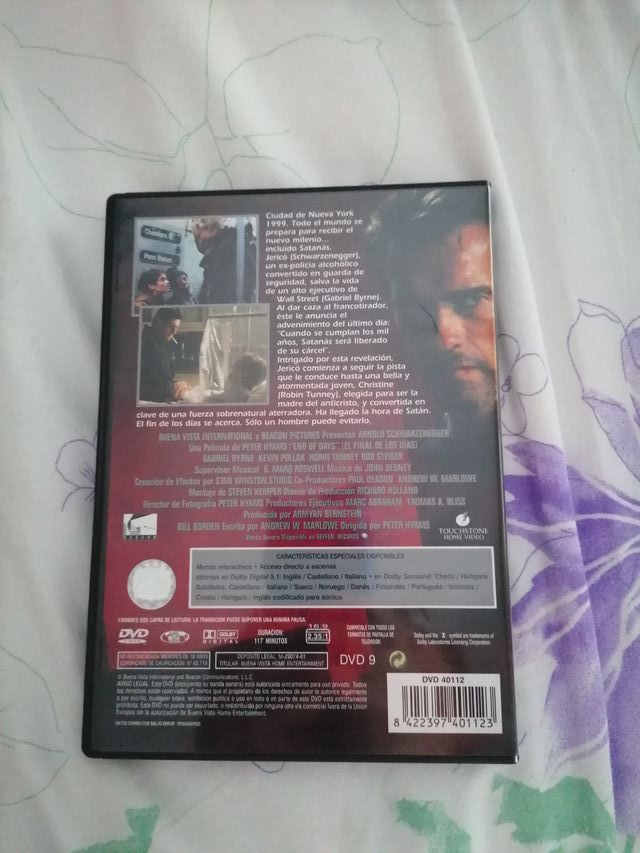 DVD El Fin de los Días (Arnold Schwarzenegger)