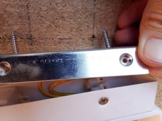 Applique led stile moderno bianca