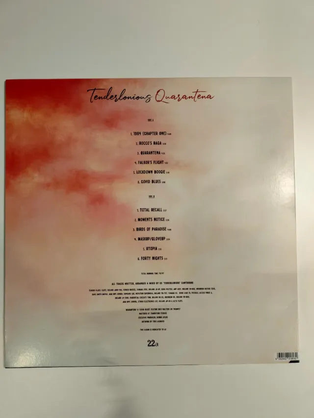Vinile Quarantena Tenderlonious