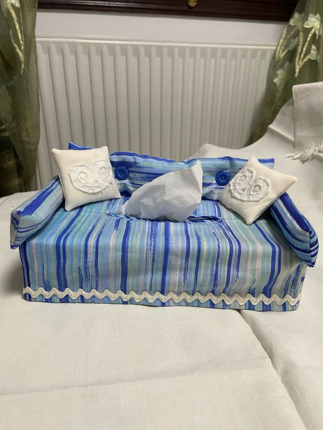 Funda Porta Pañuelos Decorada