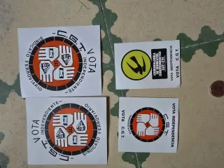 Pegatinas CGT Ferroviario Independiente