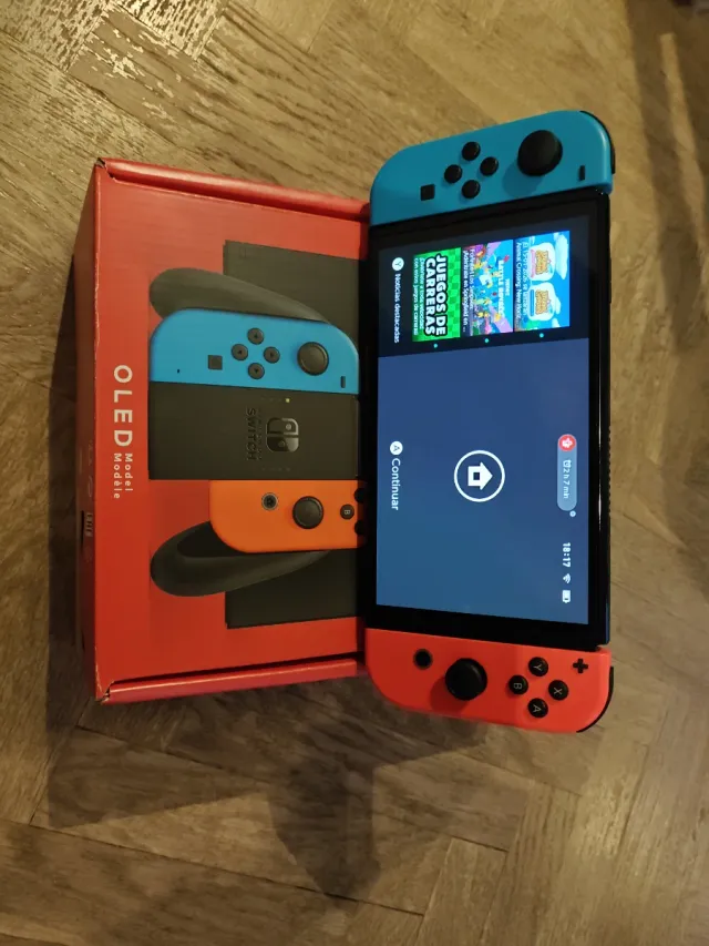Nintendo Switch OLED Azul/Rojo