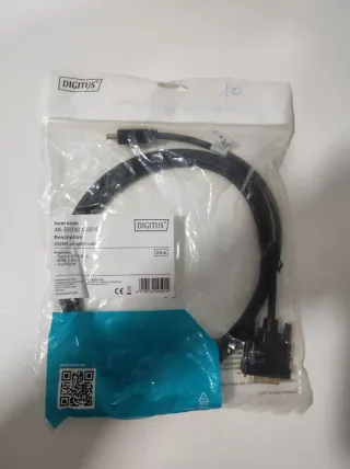 Cable Adaptador HDMI DIGITUS 2m