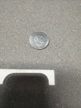 Moneda 50 cts Franco 1966