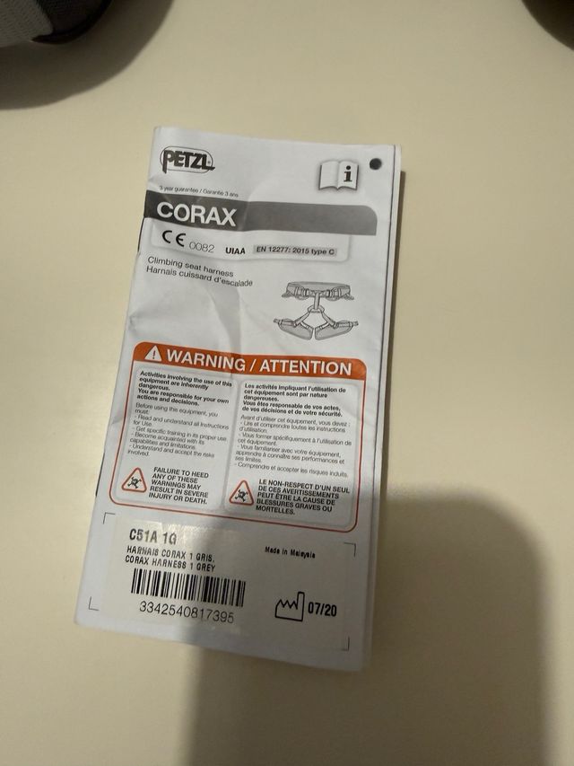 Arnés Petzl Coral Petzl talla 1