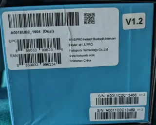 FODSPORTS M1-S Pro DUO Intercomunicador Moto