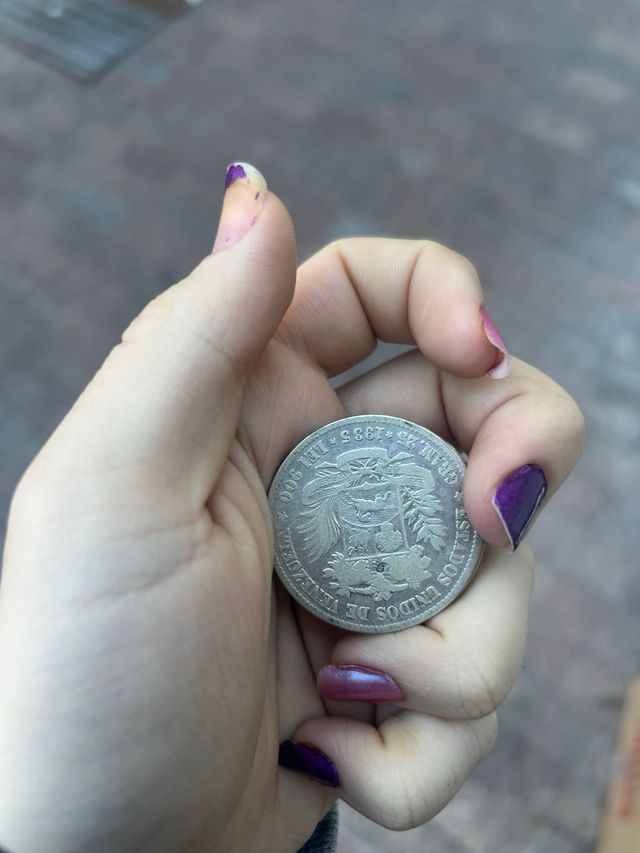 Monedas Venezuela 25 Gr. 1935 y 1889