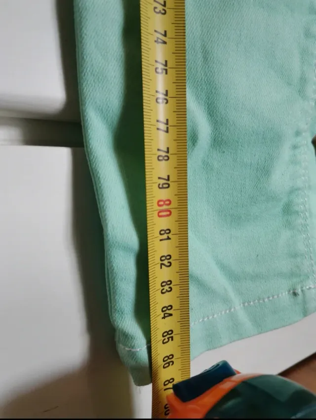 Pantalones C&A turquesa talla 12 años, Here+there