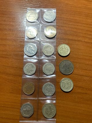 Collezione 43 Monete Inglesi LC