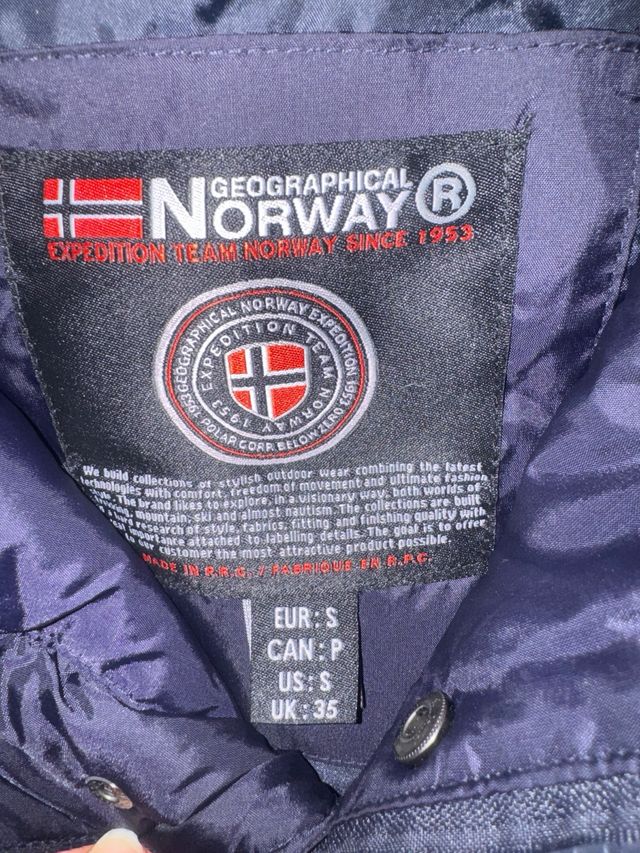 Chaqueta Geographical Norway Canguro azul marino