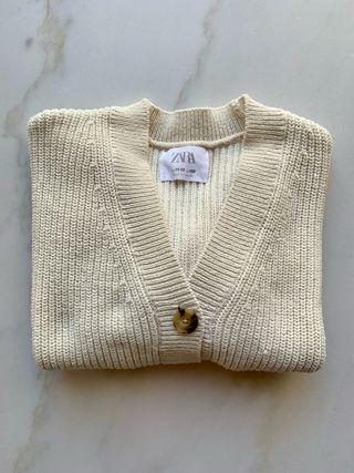 Rebeca Zara Pico Beige Niña Talla 11-12