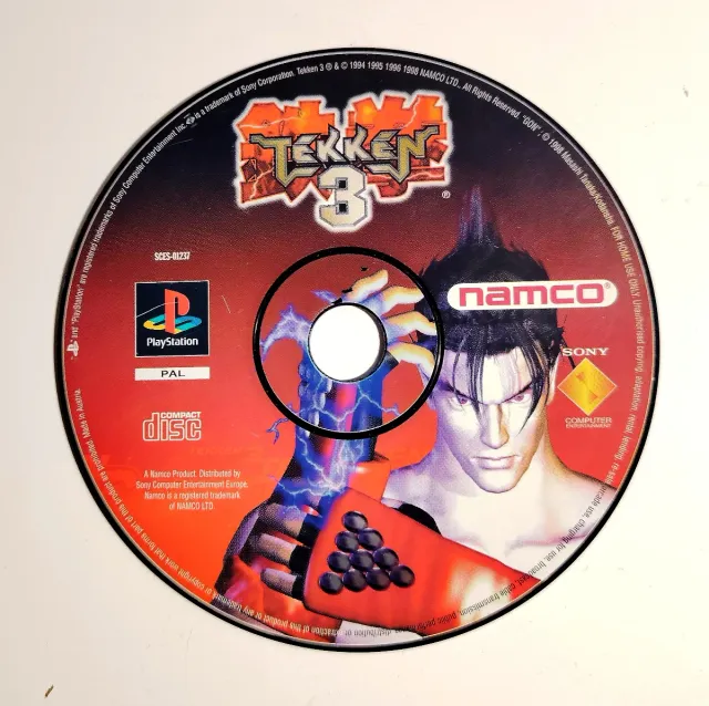 Tekken 3 PS1 (Solo CD)