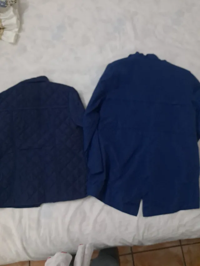 Cazadora,  Cortavientos, parka  Azul Talla 8, 9/10