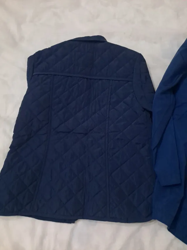 Cazadora,  Cortavientos, parka  Azul Talla 8, 9/10