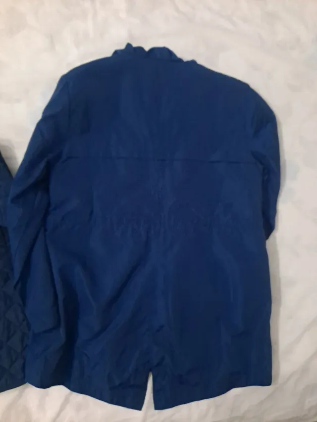 Cazadora,  Cortavientos, parka  Azul Talla 8, 9/10