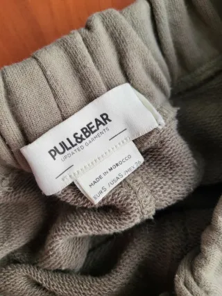 Falda larga verde S Pull&Bear