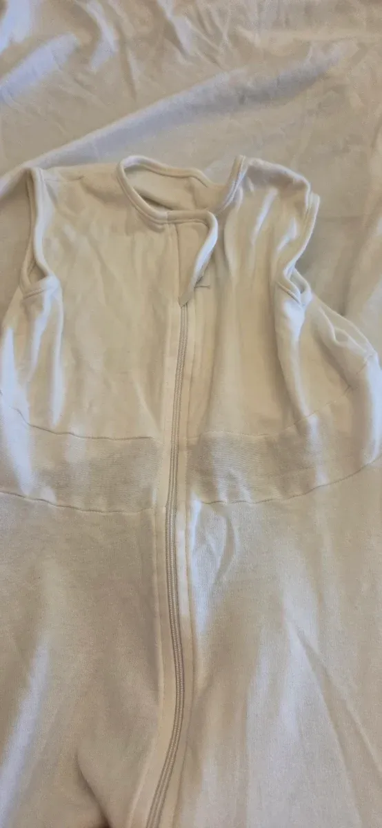 Saco de dormir blanco para bebé