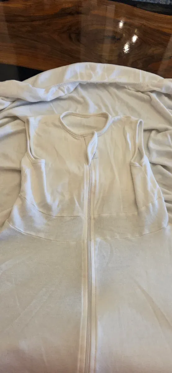 Saco de dormir blanco para bebé