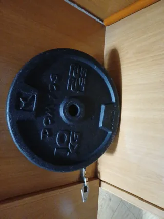 Disco musculación 10kg (te lo llevo)