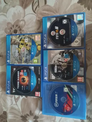 Giochi PS4: FIFA 18, FIFA 19, Tomb Raider ,r6